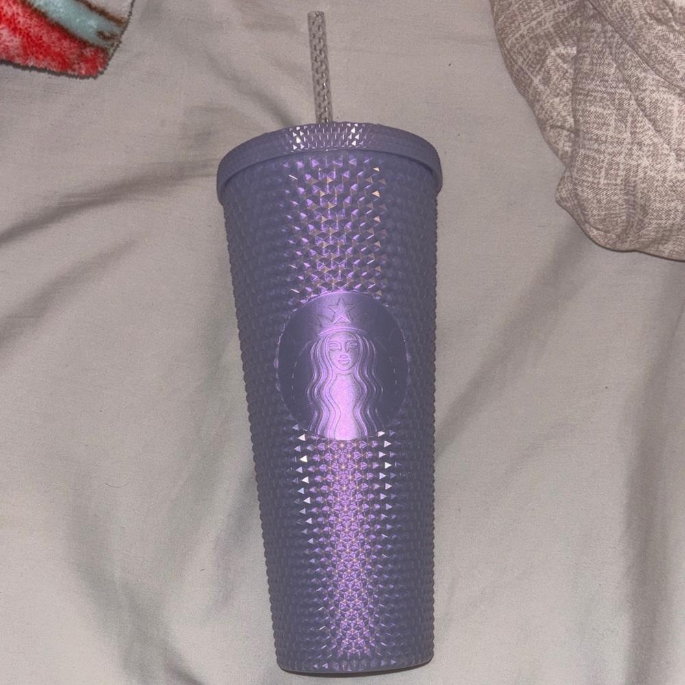 Starbucks Purple Textured Tumbler